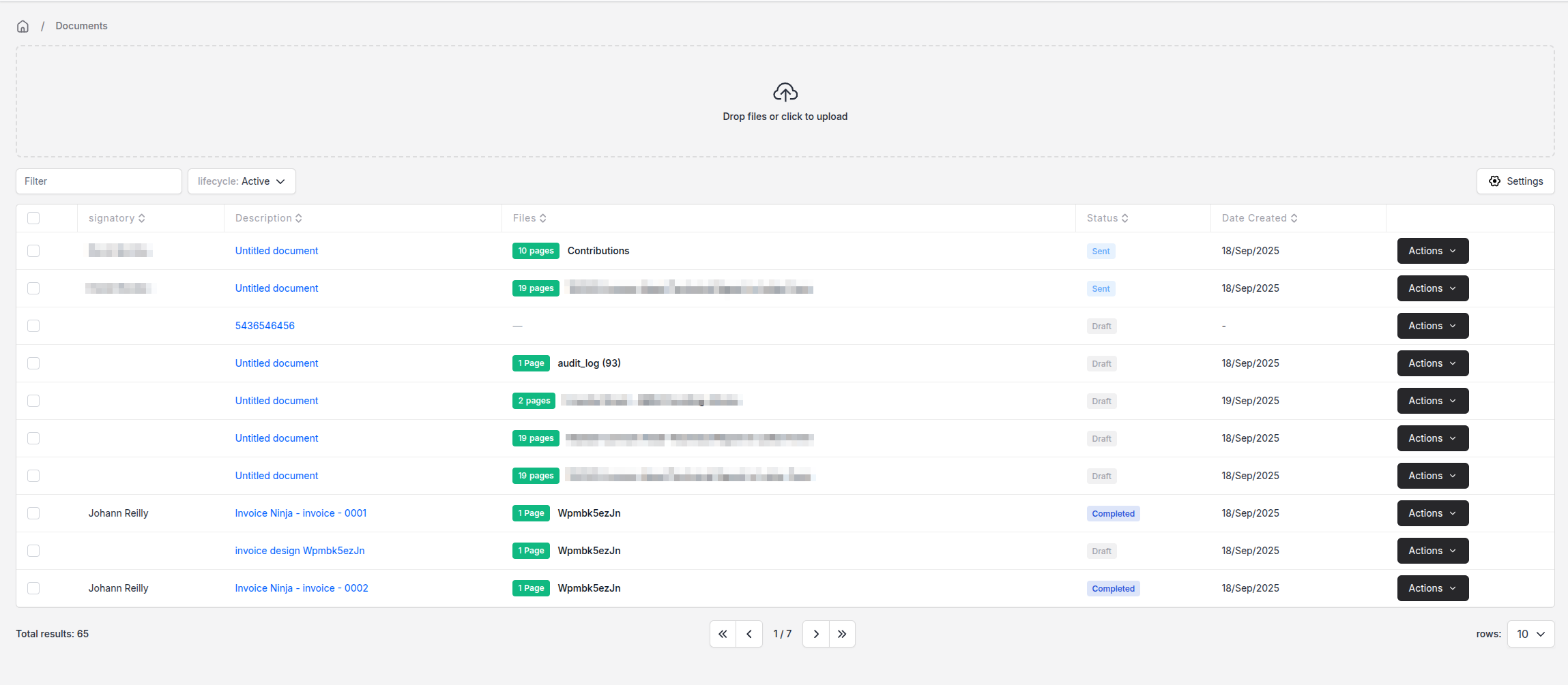 DocuNinja Menu DocuNinja Menu
