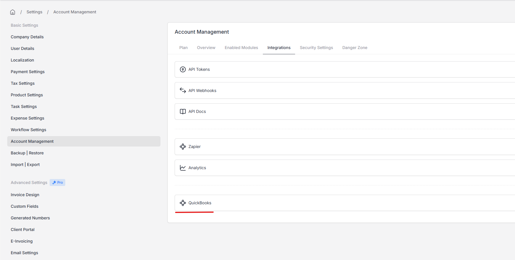 QuickBooks OAuth QuickBooks OAuth
