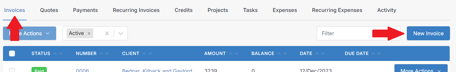 Client categories add item React